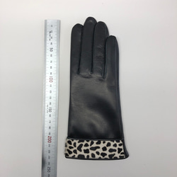 革手袋[225] 21cm スソはハラコ 4枚目の画像
