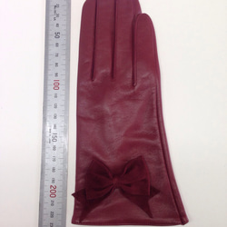 革手袋 [14] スェードリボン 4枚目の画像