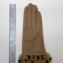 革手袋 [73] ウィーゼル毛付き 4枚目の画像