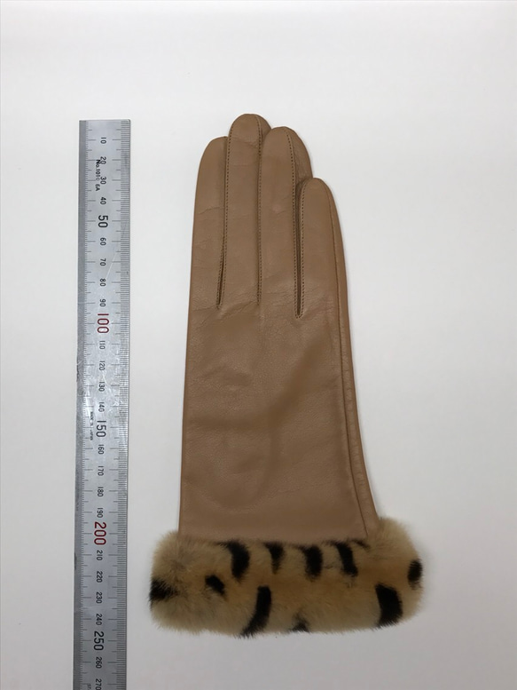 革手袋 [73] ウィーゼル毛付き 4枚目の画像
