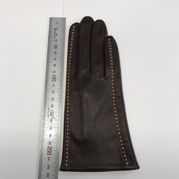 革手袋 [117] 配色革ヒモステッチの飾り 4枚目の画像