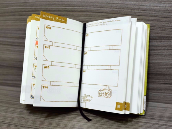 【精裝手帳】日記本 - 復刻，印記系列創作【打字機】 第4張的照片