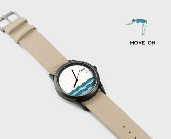 插畫X手錶-Move on-Swimming 第5張的照片