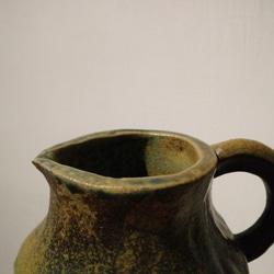 張君陪  拙器系列之五 灰釉片口茶壺 第2張的照片
