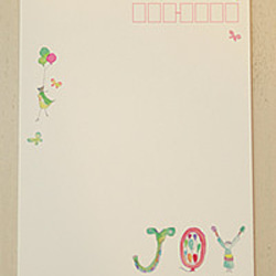 【ポストカード・サンクスカード／5枚セット】喜びの花時計 6枚目の画像