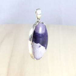 第凡尼石純銀墜　Tiffany Stone Sterling Silver Pendant 第4張的照片