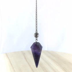 紫水晶靈擺《海豚》 Amethyst Pendulum <Dolphin> 第3張的照片