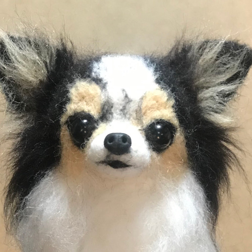 羊毛フェルト　オーダー専用 ☆リアルタイプ☆羊毛フェルト人形のオーダーメイド♪イラスト