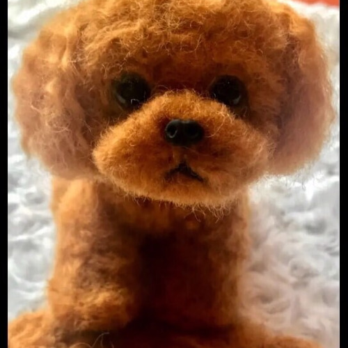 BIG羊毛フェルト リアルサイズ 羊毛フェルト 犬 170cmまで(三方