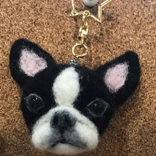 オーダーメイド☆キーホルダー ☆羊毛フェルト☆犬 猫 うさぎ 鳥