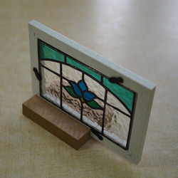 「ステンドグラスのパネル・N・葉書サイズ」ミニチュアシリーズ 4枚目の画像