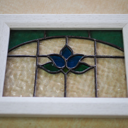「ステンドグラスのパネル・N・葉書サイズ」ミニチュアシリーズ 5枚目の画像