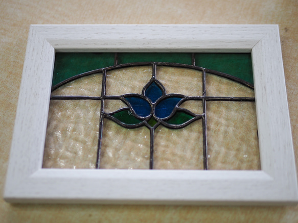 「ステンドグラスのパネル・N・葉書サイズ」ミニチュアシリーズ 5枚目の画像