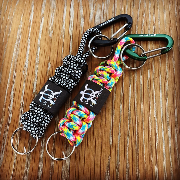 paracord pair keyholder 1枚目の画像