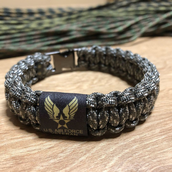 パラコード ブレスレット ミリタリー アーミー ACU ブレスレット