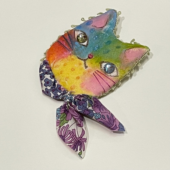 cat brooch 2枚目の画像