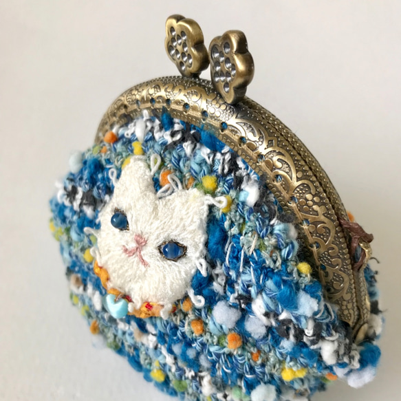 刺繡貓的桐人聖（藍色調） 第4張的照片