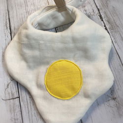 黄（イエロー） スタイ・よだれかけ（新生児・赤ちゃん・子ども） の