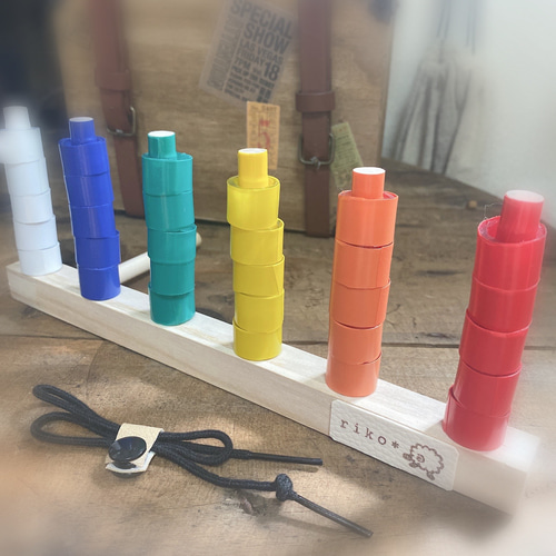 再販×44☆棒差し☆モンテッソーリ☆知育玩具☆元保育士ママ