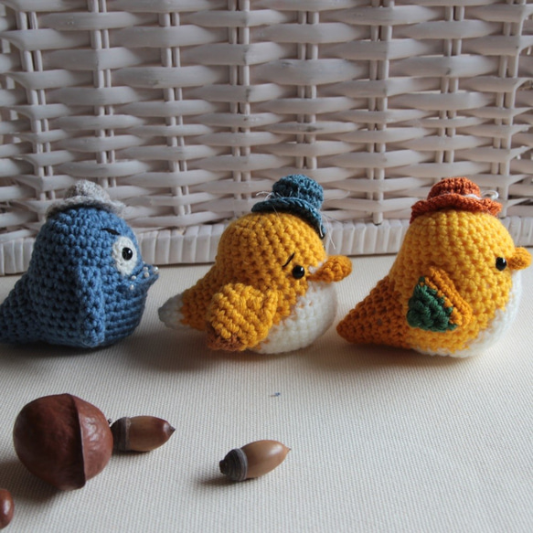 【布。棉花】帽子小鴨, 黃色小鴨 (單隻售價) 第5張的照片