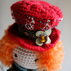 小美娃娃,瘋帽子, 愛麗絲夢遊仙境, 橘色爆炸頭 第1張的照片