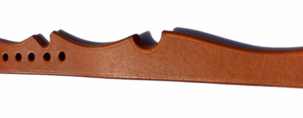 レザーブレスレット　ブラウン『美人百花』　掲載作品