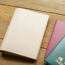 Leather Passport Case - Simple Original 6枚目の画像