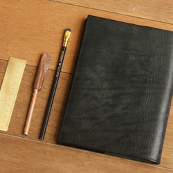 [ weekenlife ] - Leather Book Sleeve A5 - Harley Black 8枚目の画像