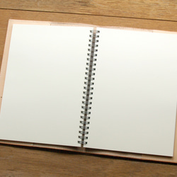 Leather Book Sleeve A5 - Simple Original 5枚目の画像