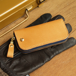 Leather Key Case - Classic Tan 5枚目の画像