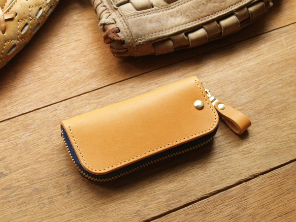 Leather Key Case - Classic Tan 8枚目の画像