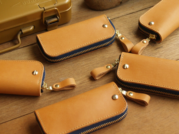 Leather Key Case - Classic Tan 9枚目の画像