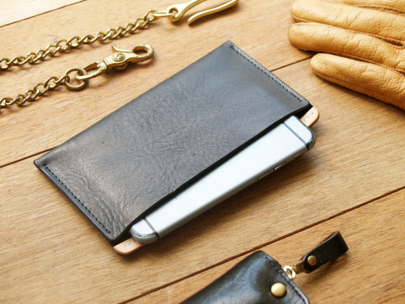 Leather Phone Case - for iPhone 13 mini 3枚目の画像