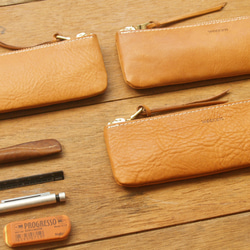 Leather Pen Case - Classic Tan 6枚目の画像