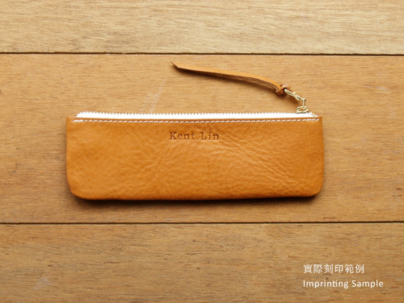 Leather Pen Case - Classic Tan 9枚目の画像