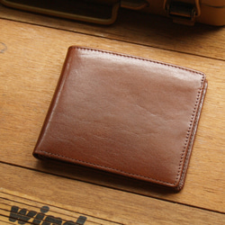 Men's Wallet ( Custom Name ) - Coco Brown 2枚目の画像