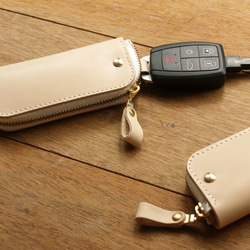 Leather Key Case - Simple Original 3枚目の画像