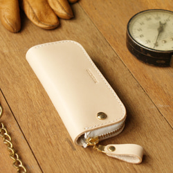 Simple Original 手工真皮鑰匙包 (免費刻印英文名 / 禮盒包裝) 第5張的照片