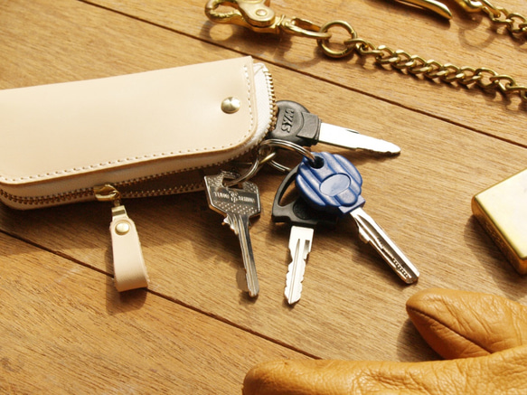 Leather Key Case - Simple Original 7枚目の画像