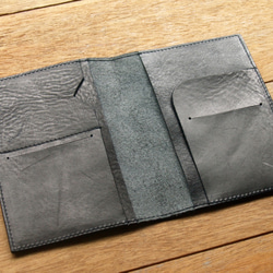 Leather Passport Case - Harley Black 7枚目の画像