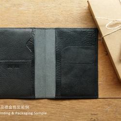 Leather Passport Case - Harley Black 9枚目の画像