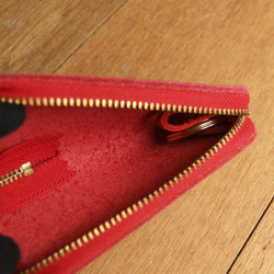 Flamenco Red 手工真皮鑰匙包 (免費客製刻印英文名 / 禮盒包裝) 生日禮物新年情人節禮物 第10張的照片