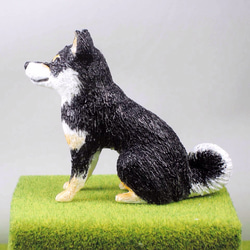 〈オーダーカラーOK〉柴犬おすわりフィギュア 3枚目の画像