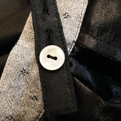 サスペンダー付きギャザースカート　ブラック 10枚目の画像