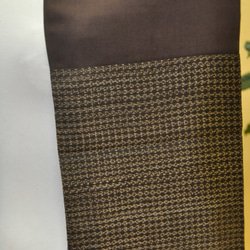 チョコレート大島スカーフ 2枚目の画像