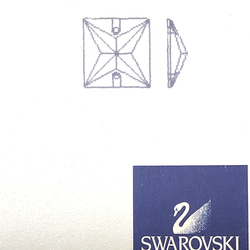 縫い付け　正方形　スワロフスキー  ドレスやティアラに　キラキラ大好きさんに☆L3240ab 5枚目の画像