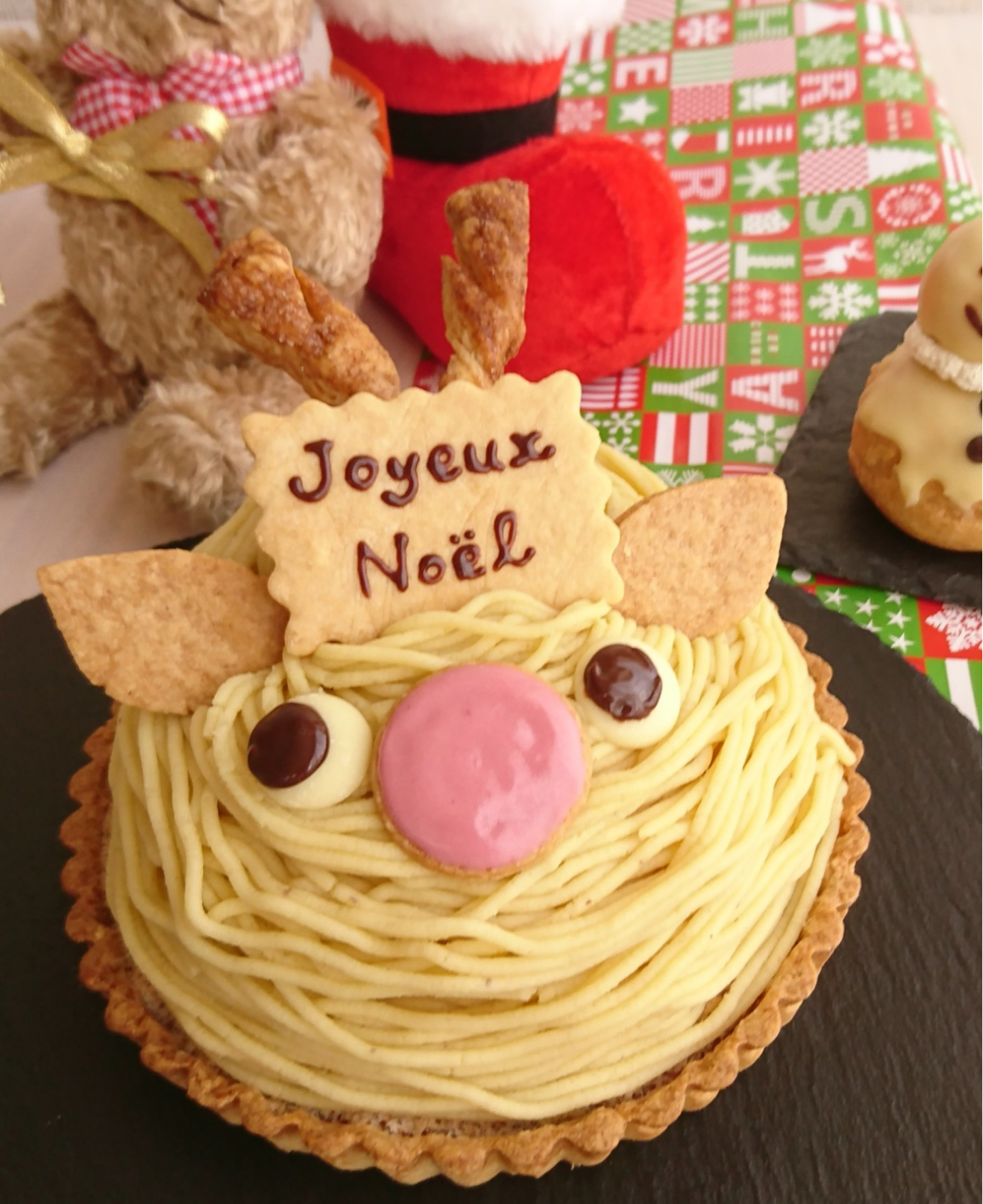 クリスマス☆トナカイタルト