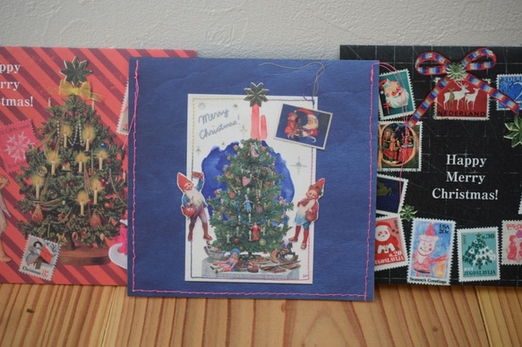 クリスマスカード（Blue） 5枚目の画像
