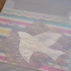 しあわせ鳥のカード　封筒セット 6枚目の画像