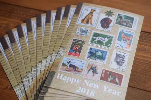 年賀状３枚セット⁂New Year's Card 2018 3枚目の画像